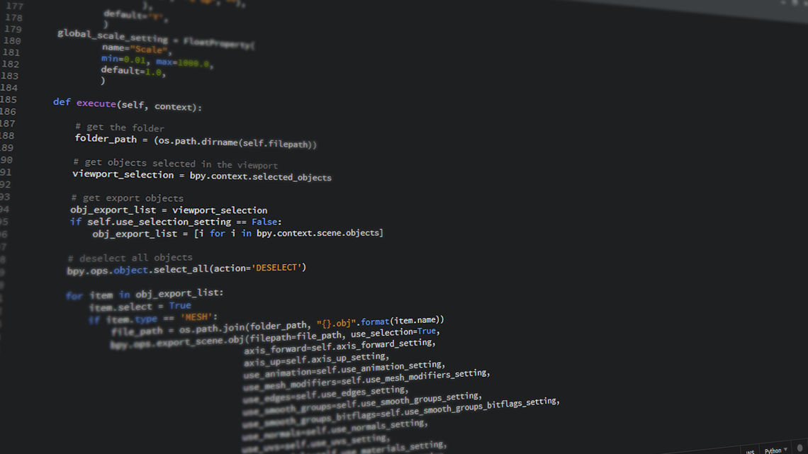 código en Python